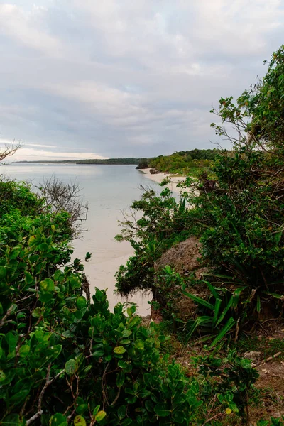 Marea Entrante Amanecer Una Ensenada Rocosa — Foto de Stock