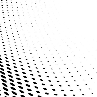 Yarı ton doku soyut. Beyaz arka planda siyah noktalar kaotik deseni. Fütüristik grunge yüzey