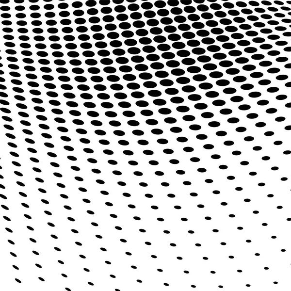 Αφηρημένη Ράστερ Υφή Χαοτική Μοτίβο Μαύρες Κουκίδες Λευκό Φόντο Φουτουριστικό — Διανυσματικό Αρχείο