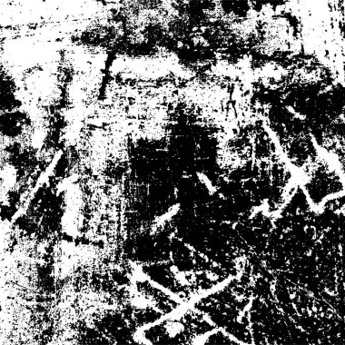 Grunge koyu siyah ve beyaz örnek çatlaklar ve scuffs