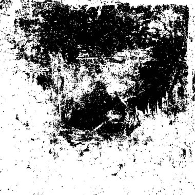 Grunge koyu siyah ve beyaz örnek çatlaklar ve scuffs