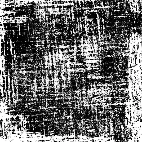 Grunge Dunkles Schwarz Weiß Muster Von Rissen Und Abschürfungen — Stockvektor