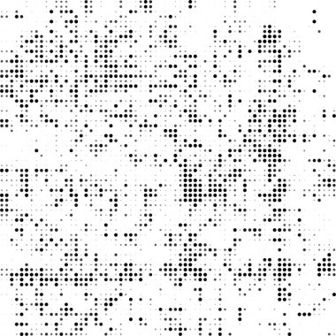 Desen yarı ton siyah ve beyaz