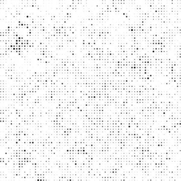 Patroon Halftone Zwart Wit — Stockvector