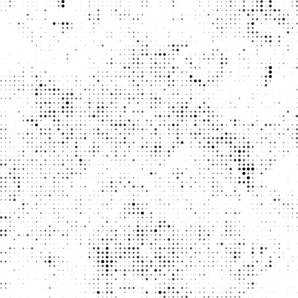 Patroon Halftone Zwart Wit — Stockvector