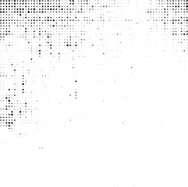 白黒ハーフトーン パターン — ストックベクタ