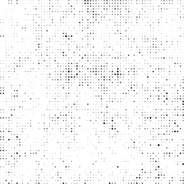 Pattern Halftone Black White — Stock Vector