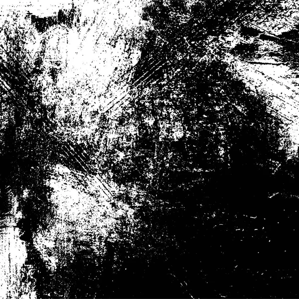 Гранжевий Темно Чорно Білий Візерунок Тріщин Бійок — стоковий вектор