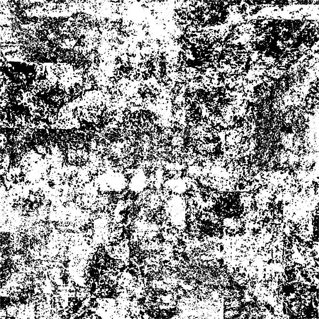 Grunge dark black and white pattern of cracks and scuffs