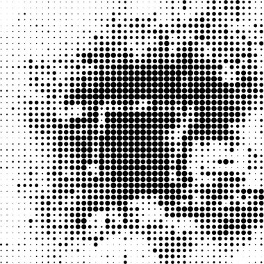 Yarı ton soyut siyah ve beyaz