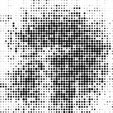 Yarı ton soyut siyah ve beyaz