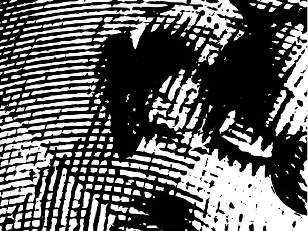 Ασπρόμαυρο Αφηρημένο Σουρεαλιστικό Υπόβαθρο Μονόχρωμη Σκούρα Υφή Χαοτικές Κηλίδες Μαύρης — Διανυσματικό Αρχείο