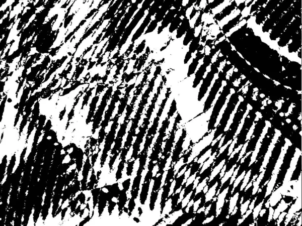 Grunge Patroon Zwart Wit Abstracte Monochrome Vector Achtergrond — Stockvector