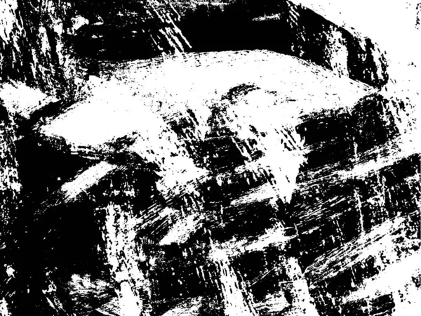 Grunge Zwart Wit Stedelijke Sjabloon Monochroom Voor Afdrukken Abstract Vuil — Stockvector