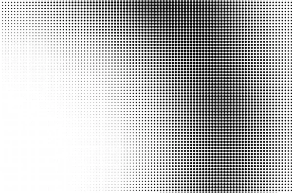 Medio Tono Monocromo Abstracto Patrón Impresión Blanco Negro — Vector de stock