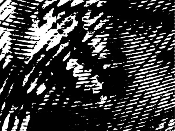 Schwarz Weiß Abstrakter Surrealismus Hintergrund Monochrom Dunkle Textur Chaotische Schwarze — Stockvektor