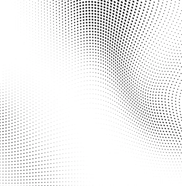 Абстрактна Хвиля Напівтонова Чорно Біла Монохромна Текстура Друку Значках Плакатах Стоковий вектор