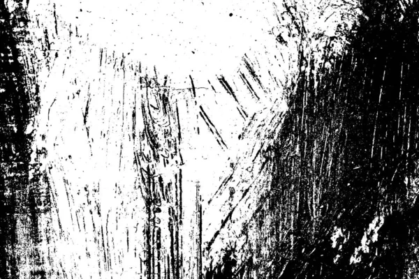 Černobílá Grunge Textura Černé Pruhy Barvy Inkoustu Špíny Abstraktní Černobílé — Stockový vektor