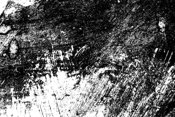 Черно Белая Текстура Черные Полосы Краски Чернил Грязи Абстрактный Монохромный — стоковый вектор
