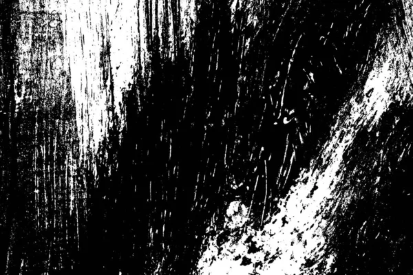 Чорно Біла Гранжева Текстура Чорні Смуги Фарби Чорнила Бруду Абстрактний — стоковий вектор