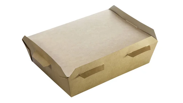 纸板箱食品 — 图库照片