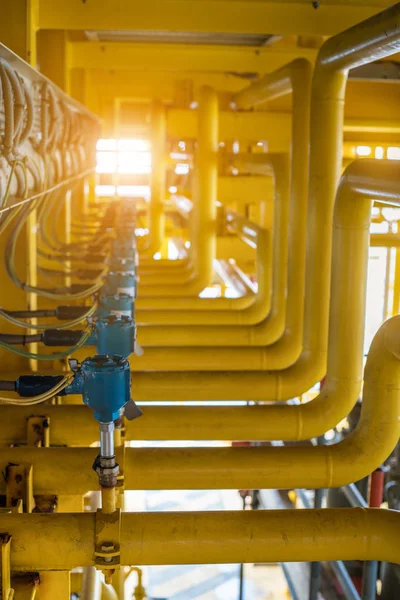 Sıcaklık algılamak için boru hattı öğede algılama ve verici ve dönüştürmek için monitör ve kontrol petrol ve doğal gaz işlemi için sıcaklık okuma veri gönderilir. Petrol ve doğal gaz İnşaat Platformu kontrol sistemi.