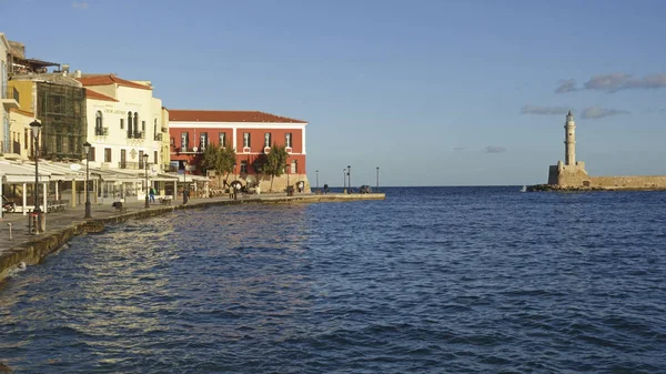 Museu Náutico Farol Chania Grécia — Fotografia de Stock