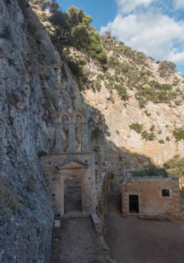 Katholiko Manastırı (Hermit Aziz John Kilisesi), Gouverneto Manastırı, Hanya Girit yakınlarındaki