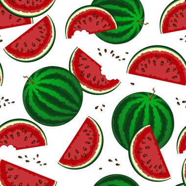 Karpuzlu kusursuz desen