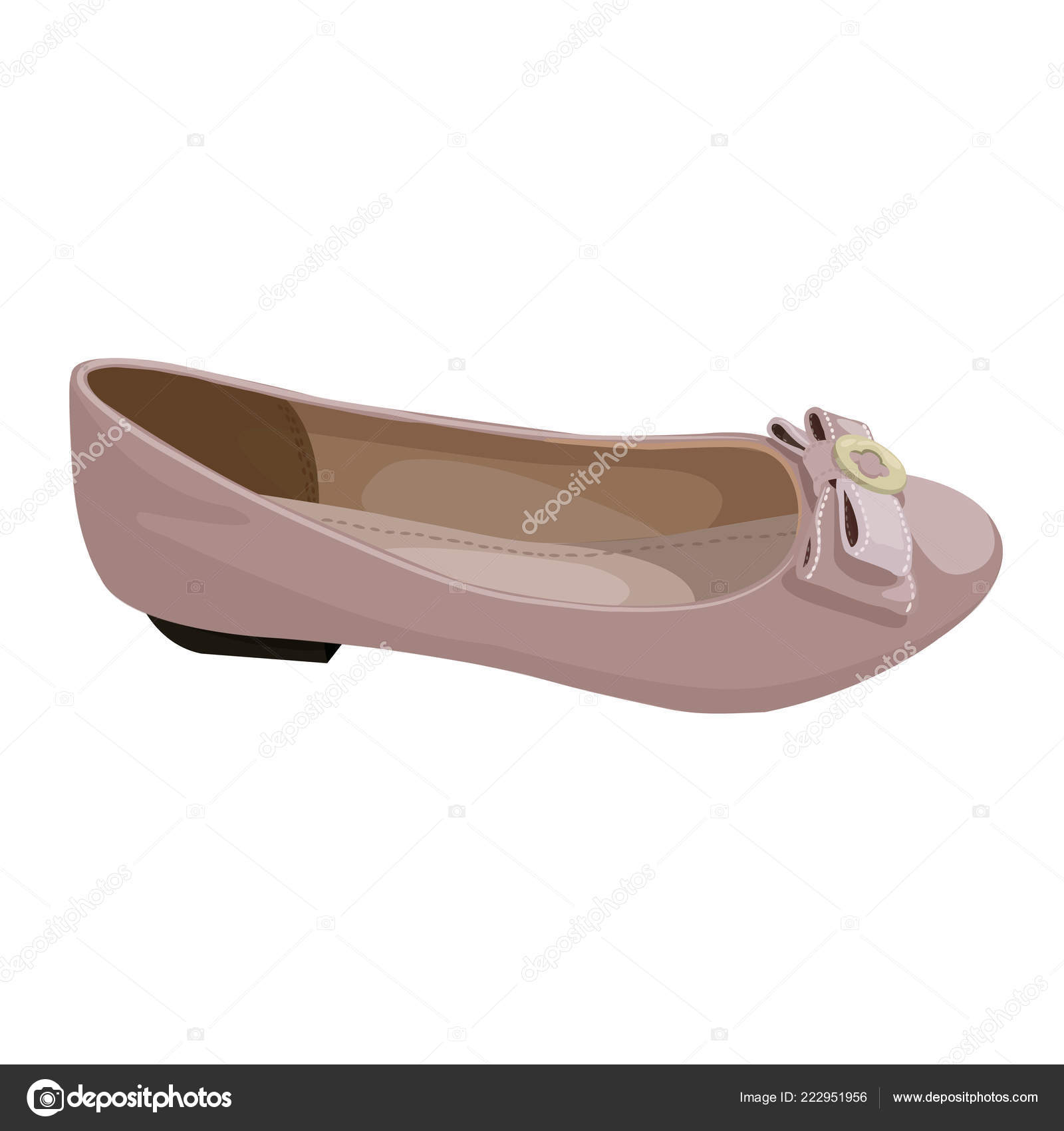 dusty pink flat shoes