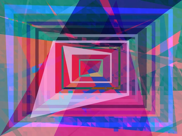 Векторный абстрактный многоцветный геометрический фон — Бесплатное стоковое фото