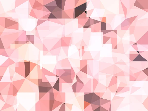 Vector abstracte Pastel roze achtergrond met Shapes — Stockvector