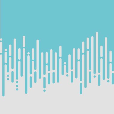 Vektör soyut mavi yuvarlak çizgiler arka plan