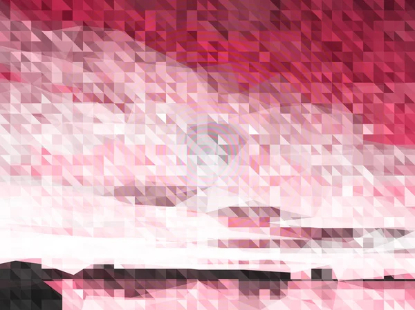 Vector abstracte roze Monochrome achtergrond — Stockvector