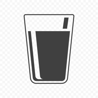 Cam kutsal kişilerin resmi Isolated vektör şeffaf arka plan üzerinde.