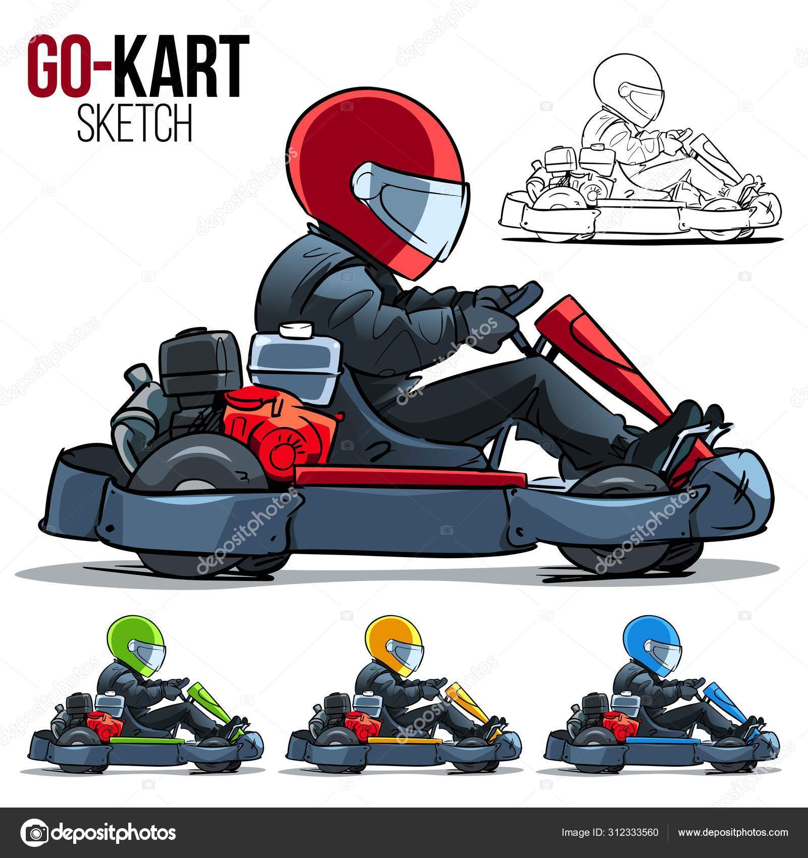 ゴーカートストックベクター ロイヤリティフリーゴーカートイラスト Depositphotos ゴーカートストックベクター ロイヤリティフリーゴーカートイラスト Depositphotos