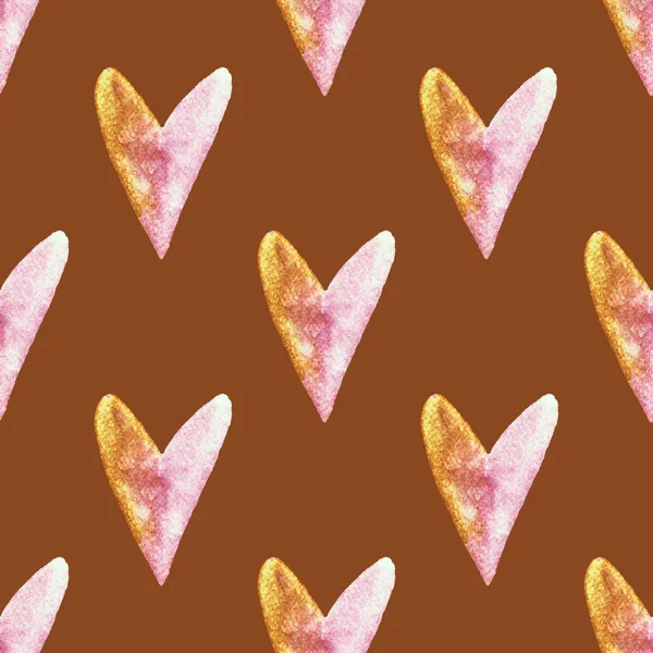 Simple heart valentines pattern — ストック写真