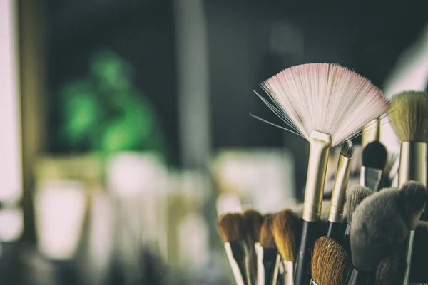 Makyaj Fırçası Güzellik Stüdyosu Arkaplanı