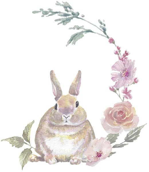 Çiçek Paskalya tavşanı