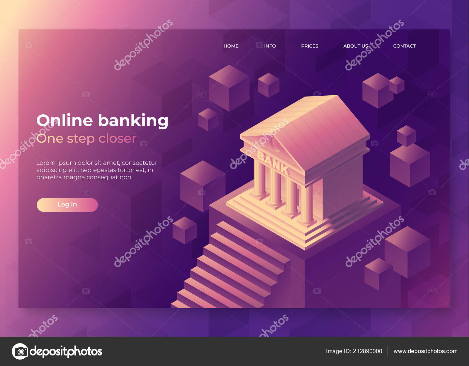 background of online banking