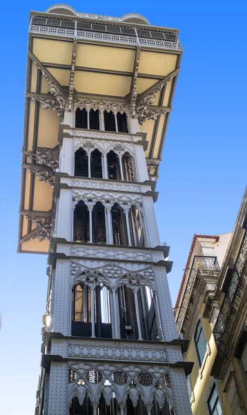 Elevador Santa Justa Portugal Imagem De Stock