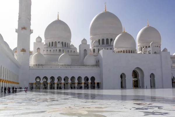 Centro Sheikh Zayed Gran Mezquita Fotos de stock libres de derechos