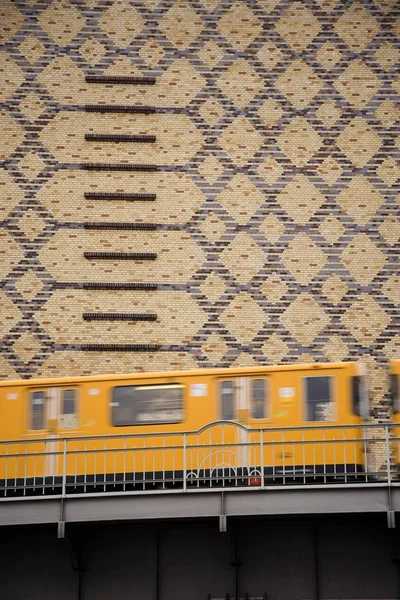 Vacker Utsikt Över Tunnelbanan Berlin Tyskland Europa — Stockfoto