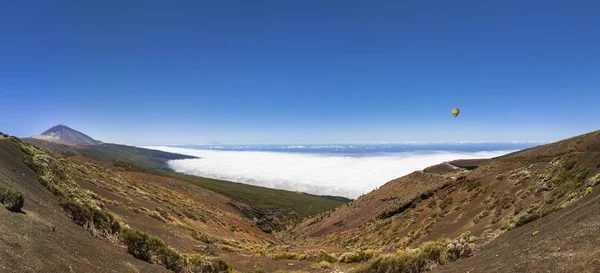 Teide 뜨거운 하늘에서에 파노라마 — 스톡 사진