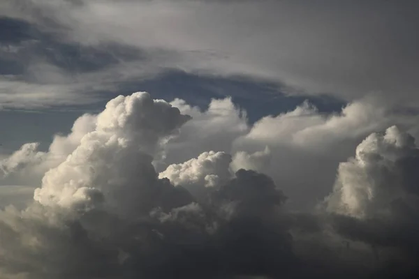 Chmury Cumulus Cloudscape Tło — Zdjęcie stockowe