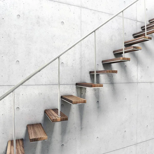 Stairs Railing Close View — Stock Photo, Image