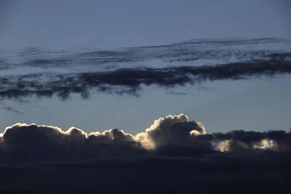 Zdi Mraků Cloud Hrany Storm Mraků Bádensko Württembersko Německo Evropa — Stock fotografie