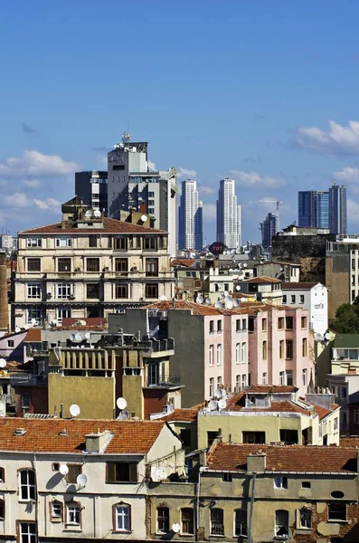 Edificios Ciudad Estambul Torre Galata Estambul Turquía Asia — Foto de Stock