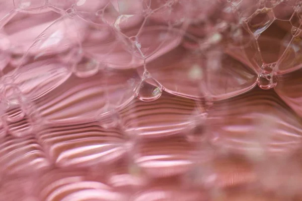 Closeup View Bubbles Texture Background — Stock Photo, Image