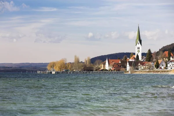 Sipplingen Konstanz Gölü Gölü Constanz Sipplingen Baden Württemberg Almanya Avrupa — Stok fotoğraf